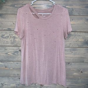 American Eagle Ripped Soft & Sexy Tee